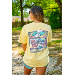 Southern Fried Cotton Southern Fried Cotton Women's Water Edge S/S TEE Shirt