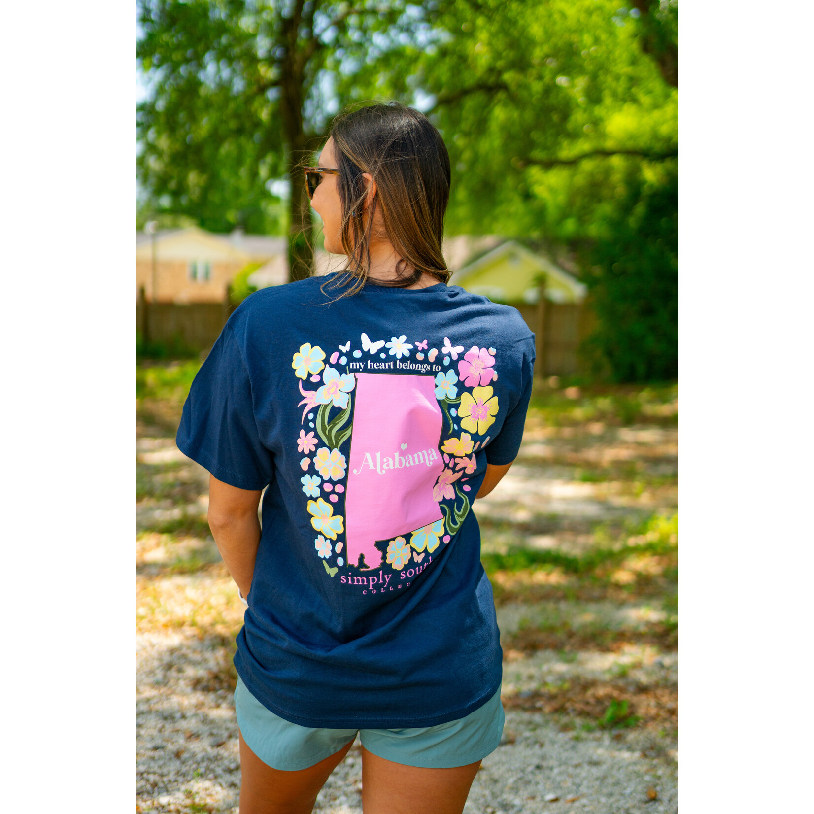 Simply Southern Simply Southern Women's AL State S/S TEE Shirt