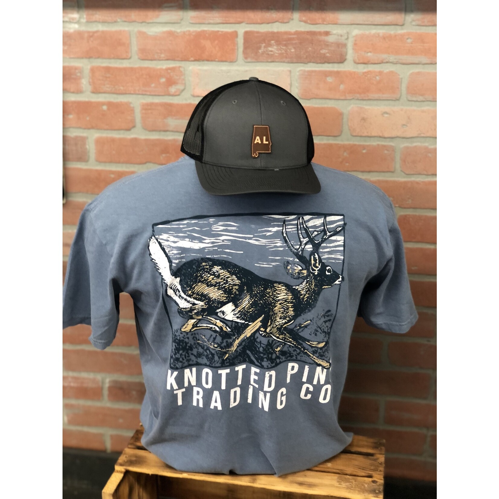 Knotted Pine Knotted Pine Trading Co. Running Buck S/S TEE Shirt