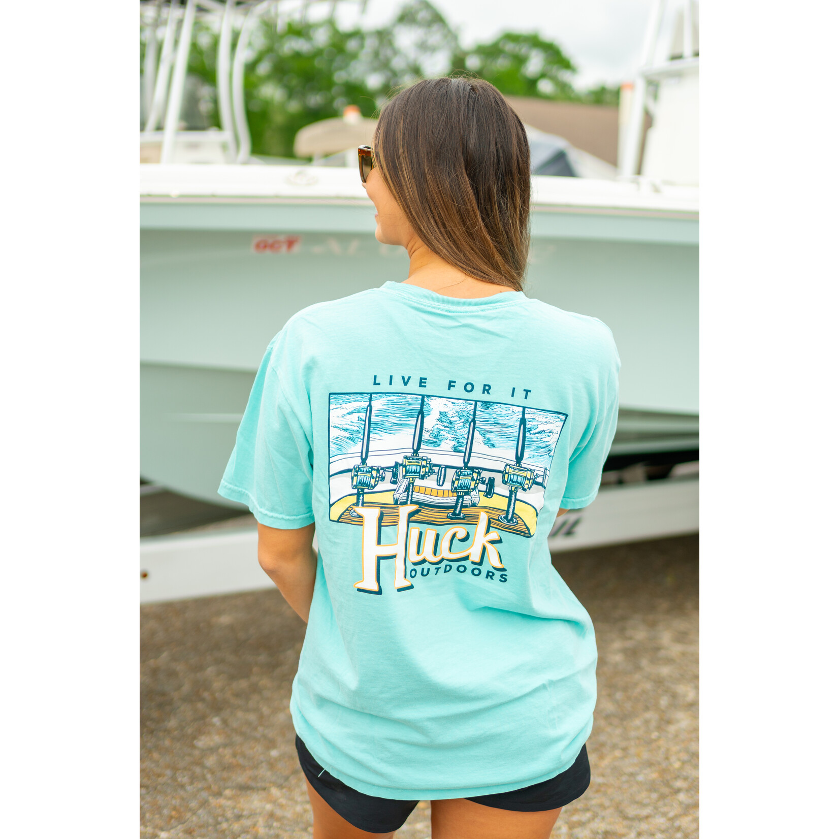 Huck Outdoors Huck Outdoors Offshore Reels S/S TEE Shirt