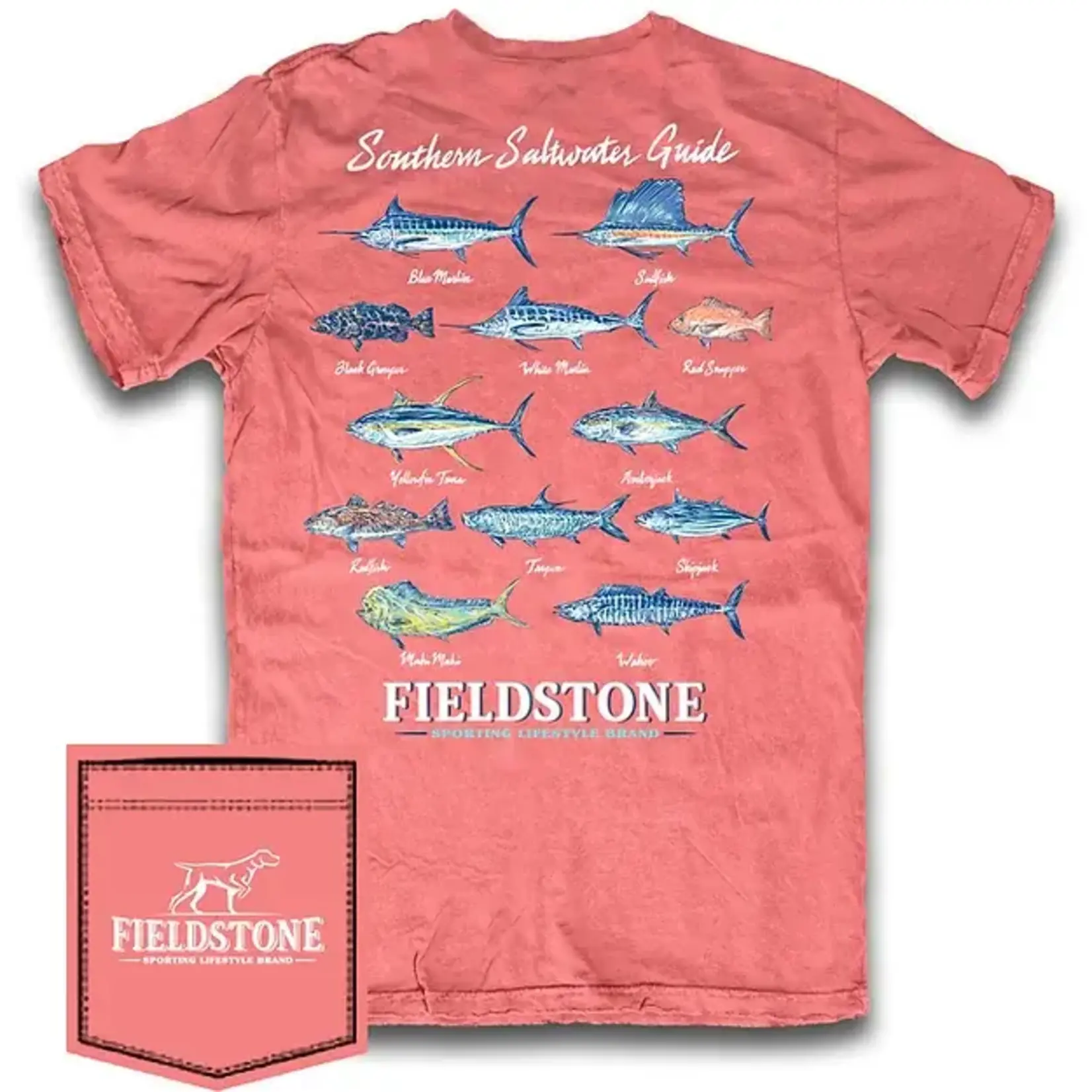 Fieldstone Fieldstone Apparel Saltwater Guide S/S TEE Shirt