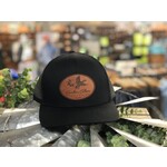 Southern Culture Southern Culture Ducks Migrating Dark Circle Leather Patch Snapback Hat