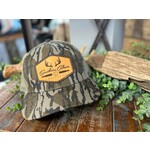Southern Culture Southern Culture Bullet & Antlers Light Leather Patch Snapback Hat