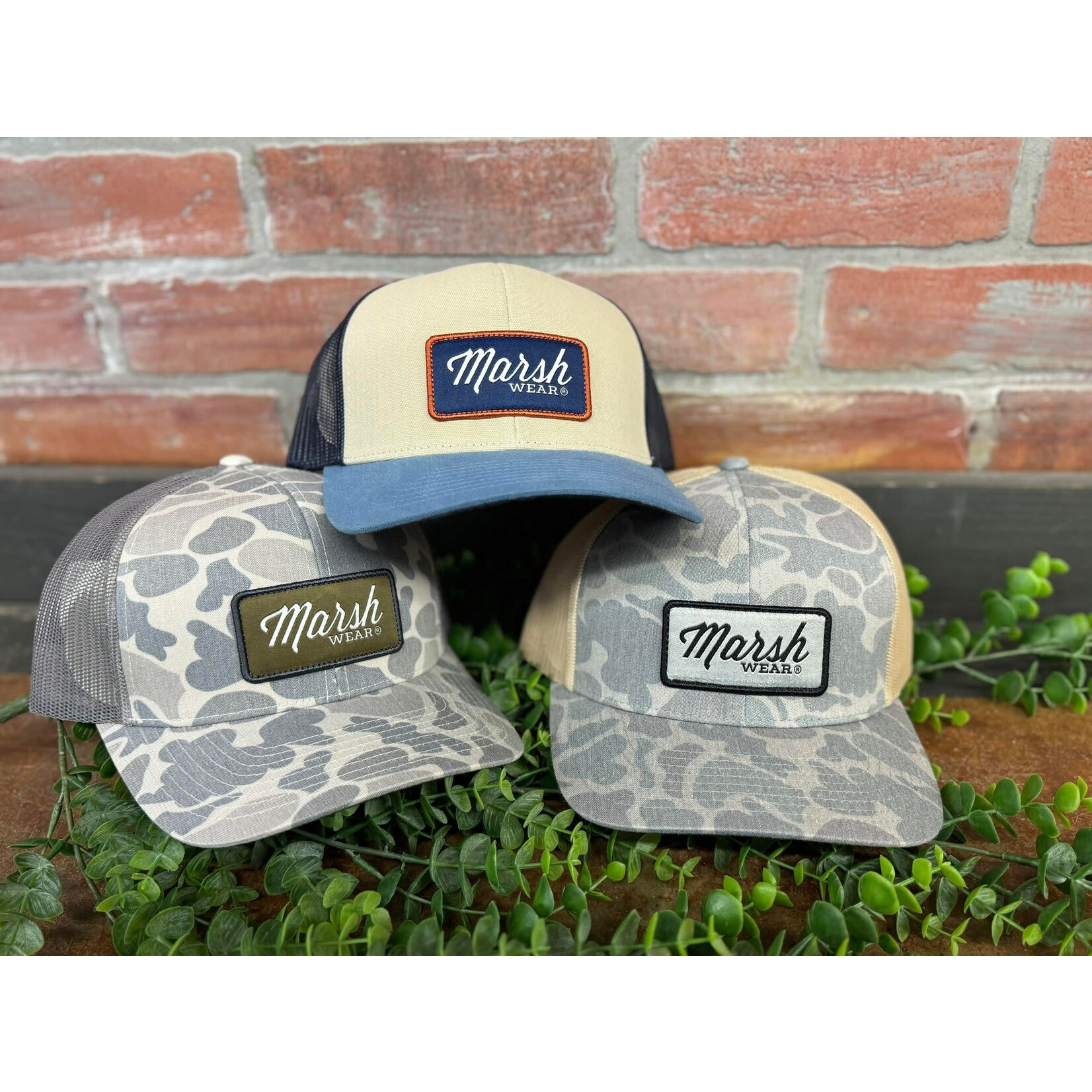 Marsh Wear Marsh Wear Apparel Script Trucker Snapback Hat