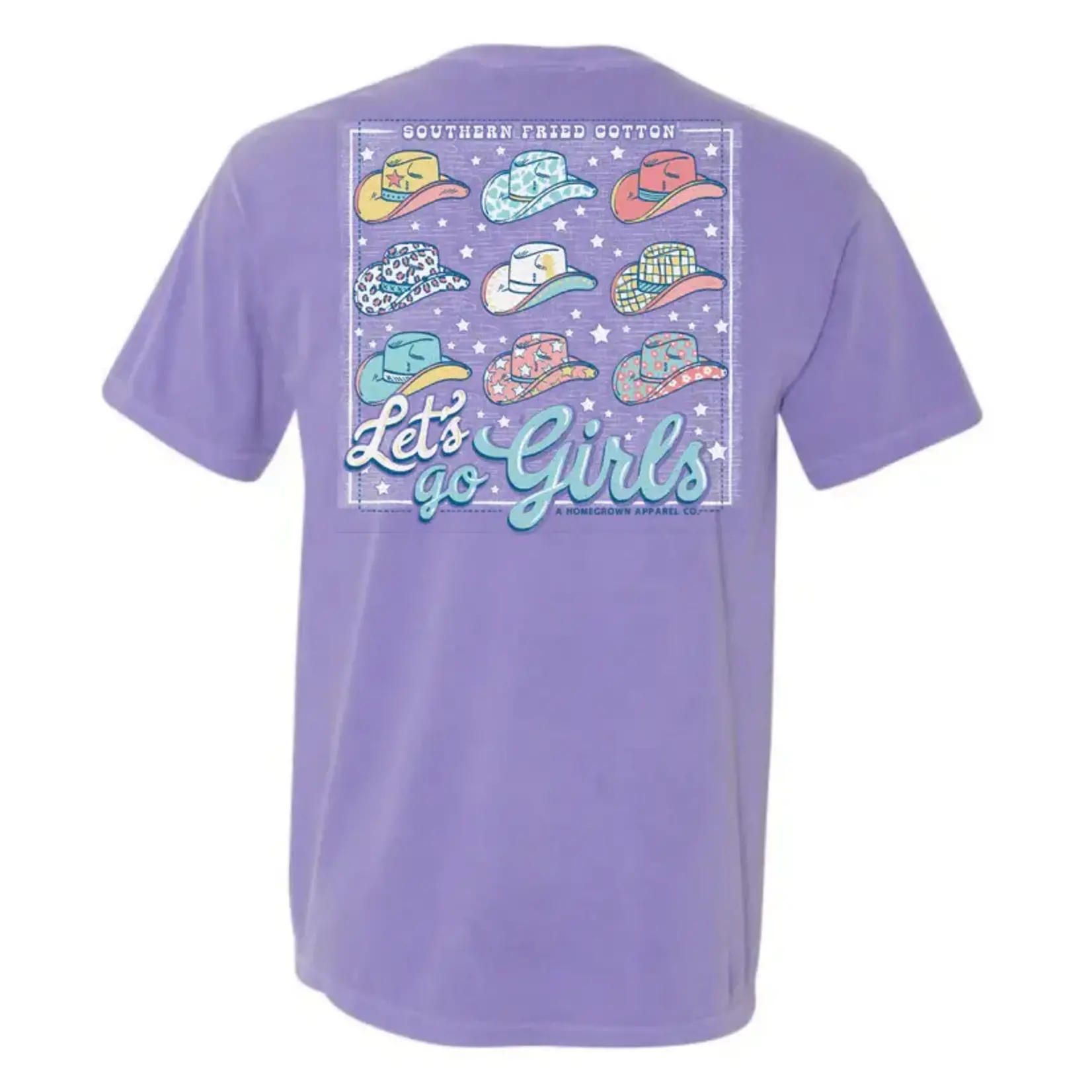 Southern Fried Cotton Southern Fried Cotton Women's Lets Go Girls S/S TEE Shirt