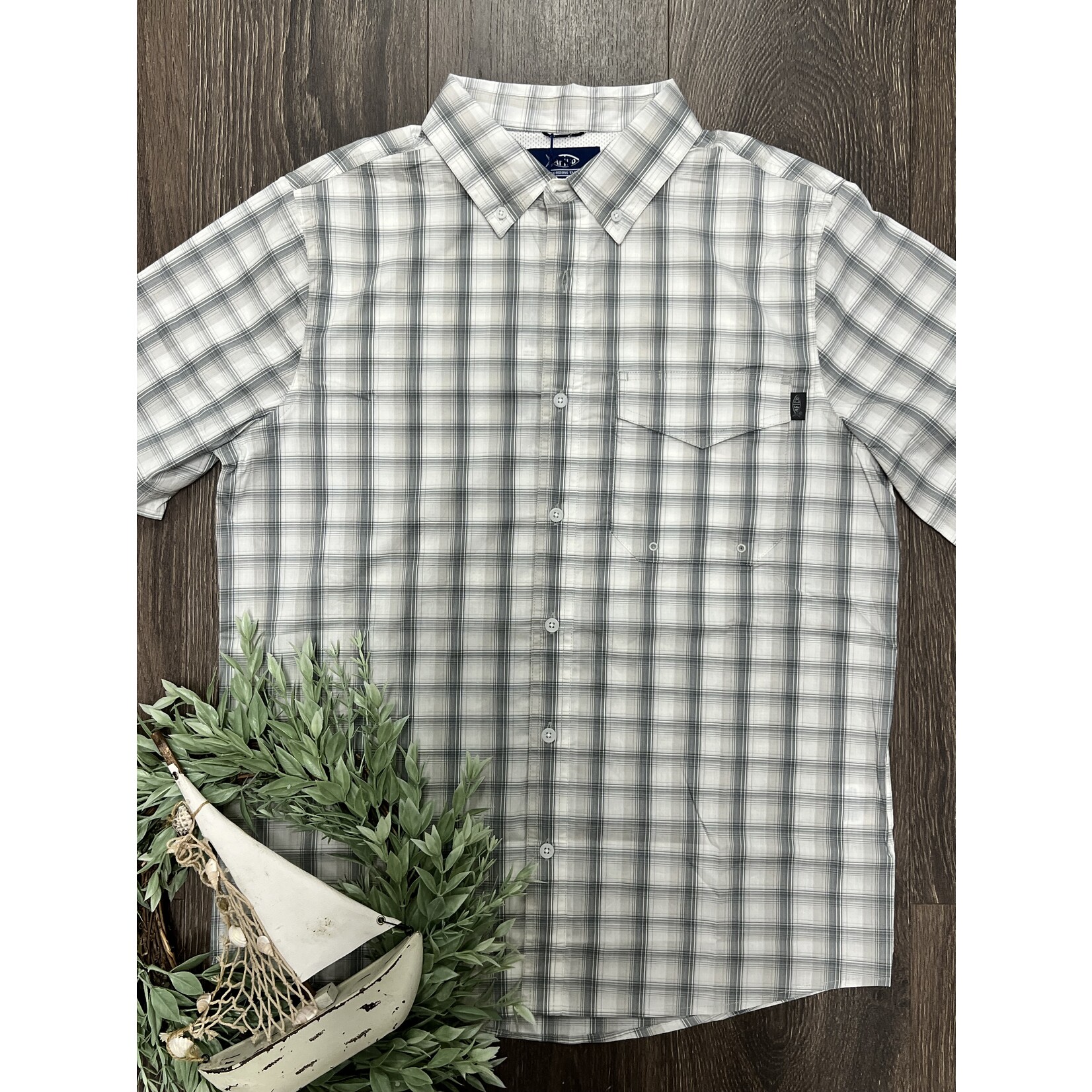 Aftco Aftco Men's Portside Tech Button Down S/S Shirt