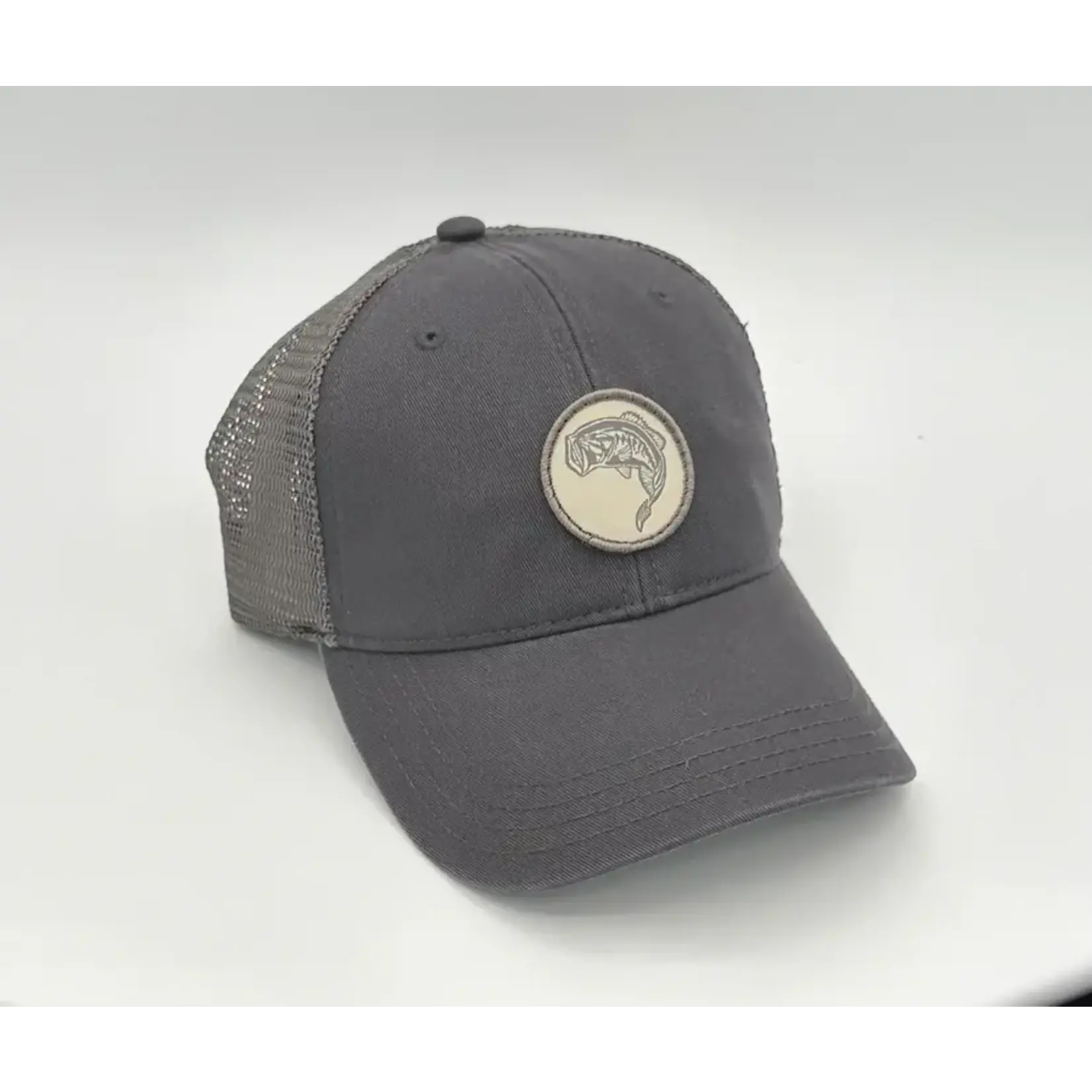 Coosa Cotton Coosa Cotton Bass Patch Unstructured Snapback Hat