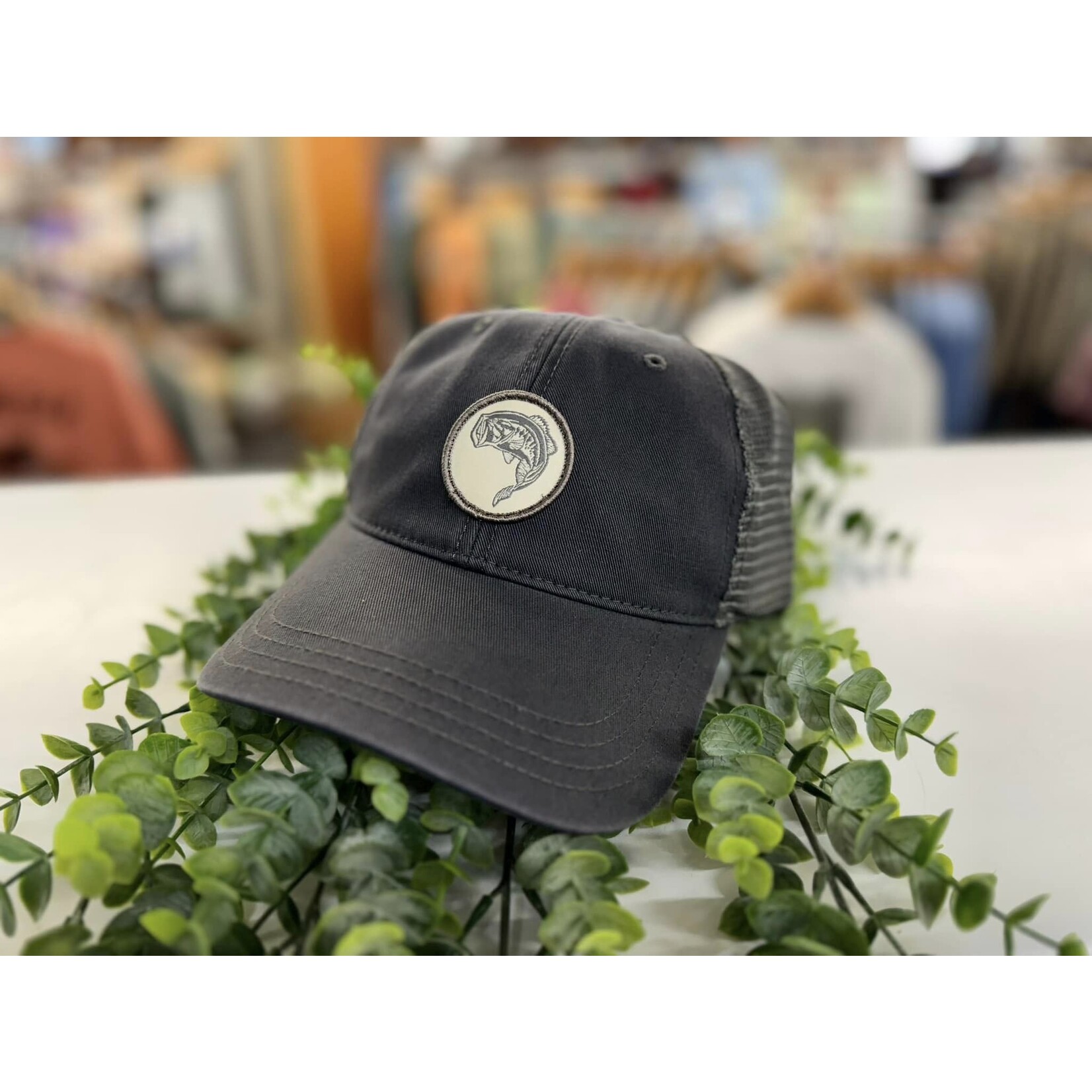 Coosa Cotton Coosa Cotton Bass Patch Unstructured Snapback Hat