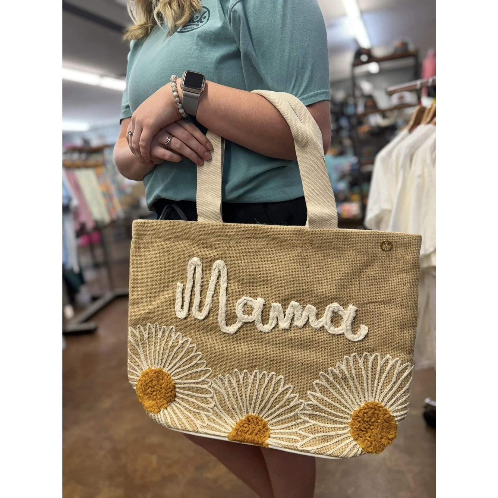 Simply Southern Simply Southern Embroidered Bag