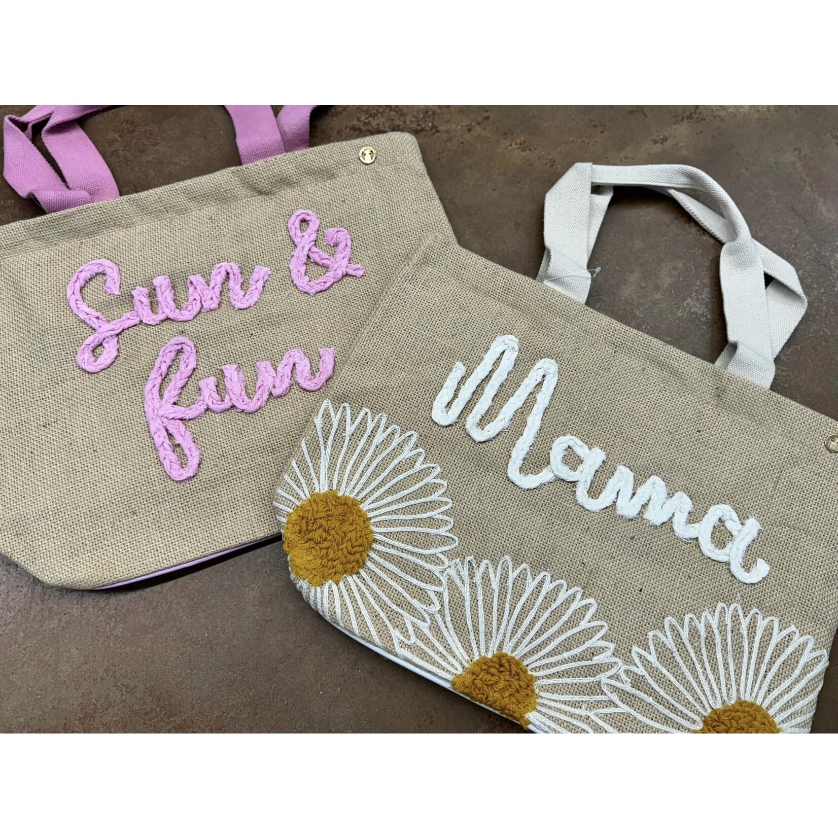 Simply Southern Simply Southern Embroidered Bag