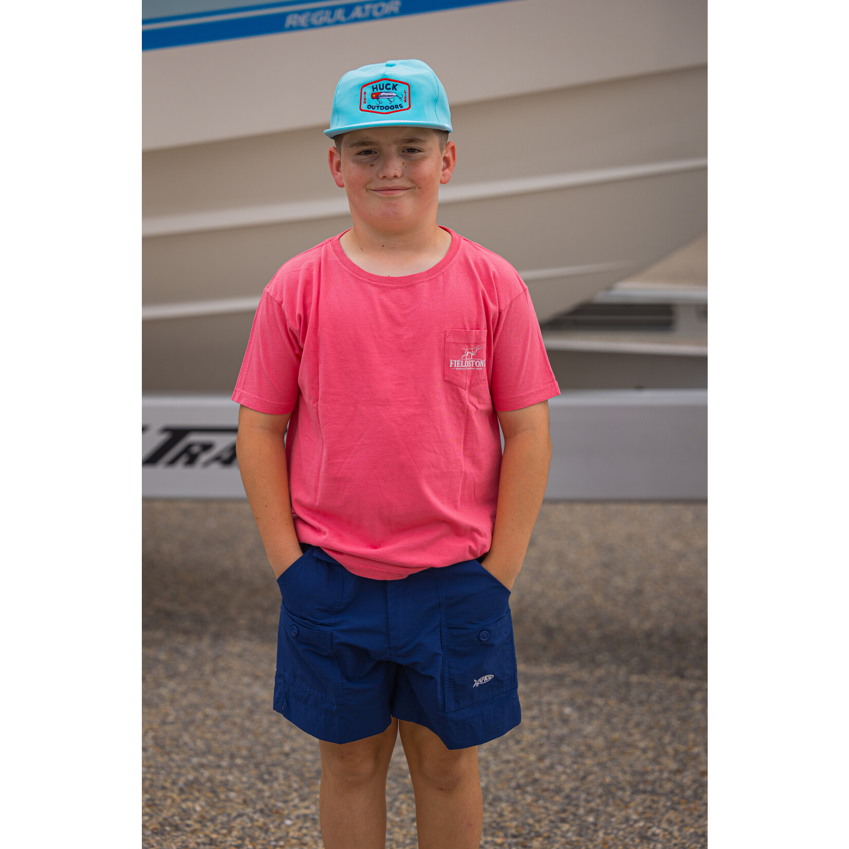 Fieldstone Fieldstone Outdoors Youth Saltwater Guide S/S TEE Shirt