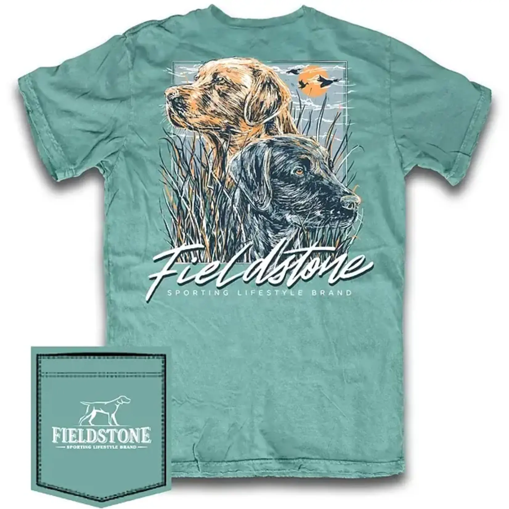 Fieldstone Fieldstone Outdoors Double Dog Marsh S/S TEE Shirt