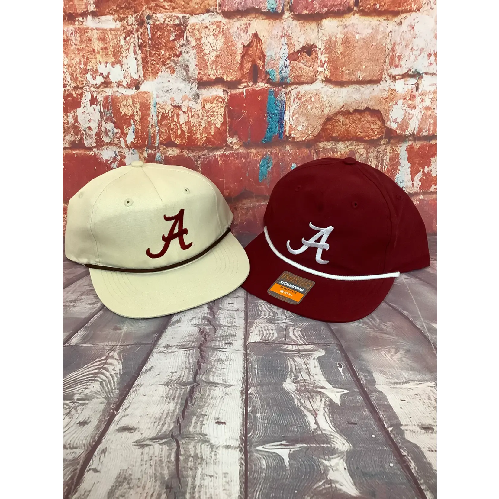 Speckle Bellies Speckle Bellies Script A Alabama Rope Snapback Hat