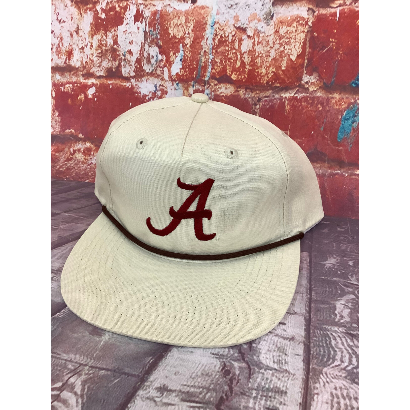 Speckle Bellies Speckle Bellies Script A Alabama Rope Snapback Hat
