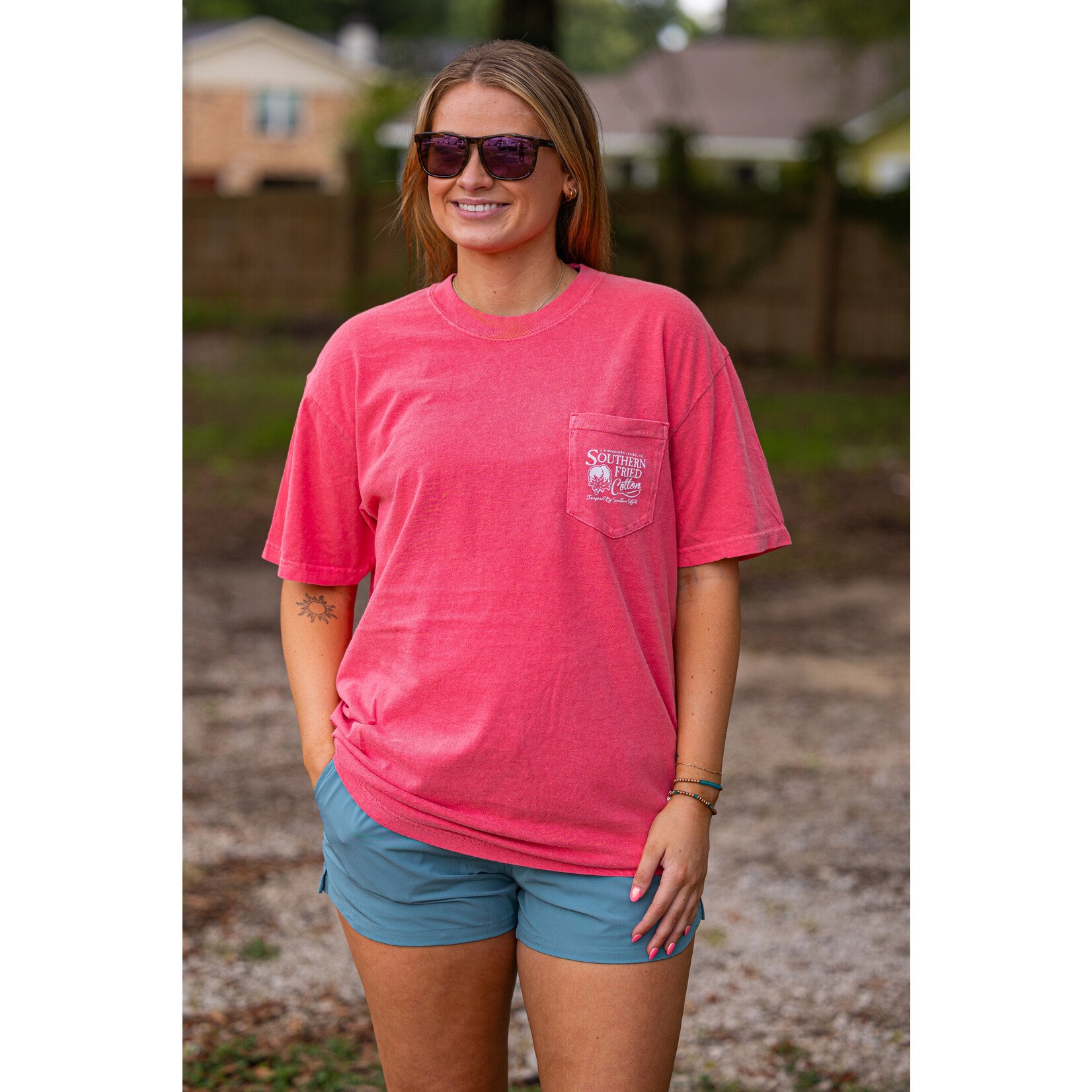 Southern Fried Cotton Southern Fried Cotton Women's Summer Vibe S/S TEE Shirt