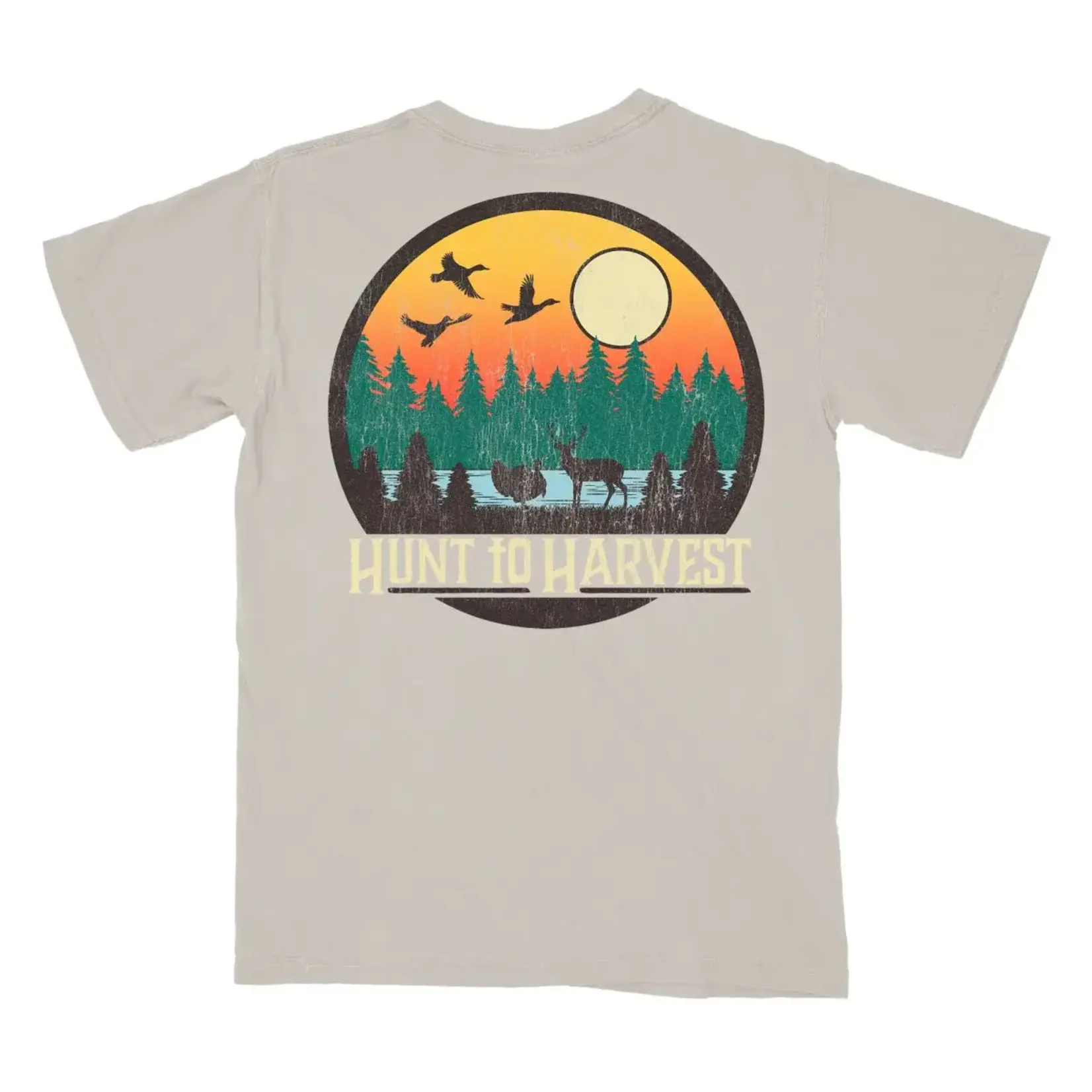 Hunt to Harvest Hunt to Harvest Sunset View S/S TEE Shirt