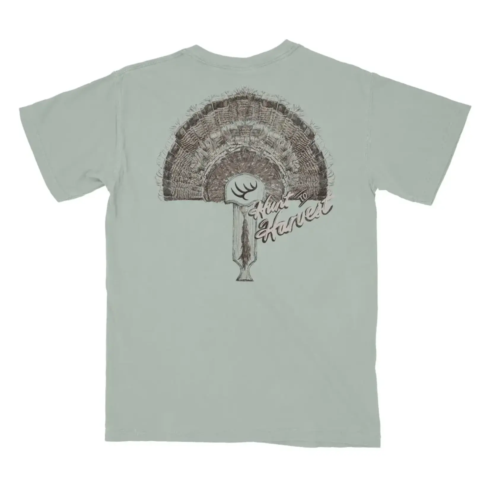 Hunt to Harvest Hunt to Harvest Turkey Fan S/S TEE Shirt