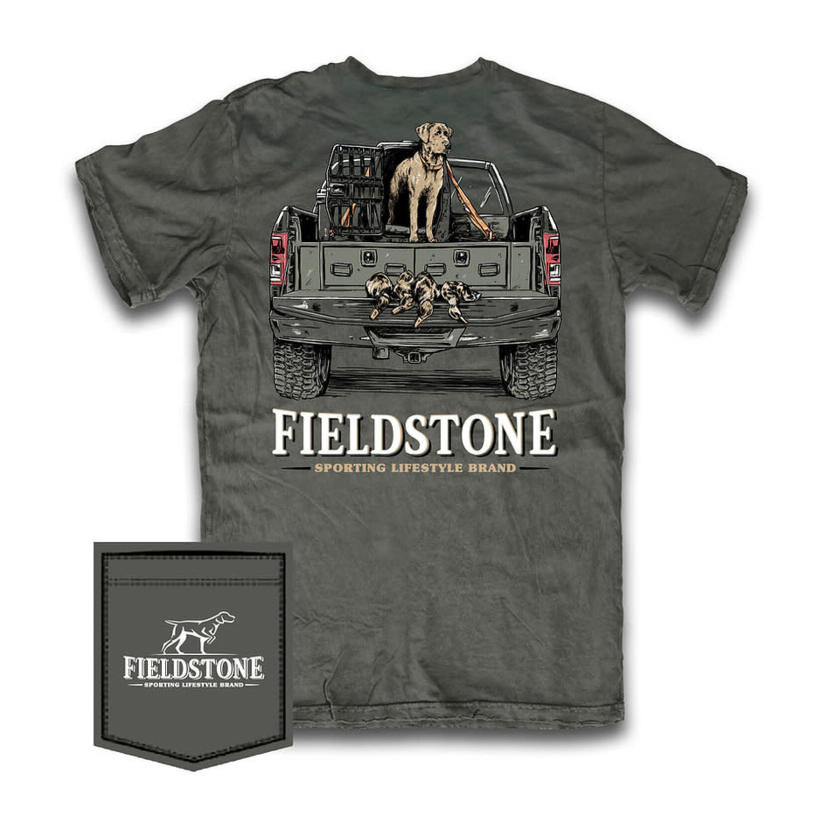 Fieldstone Fieldstone Apparel Truckbed Dog S/S TEE Shirt