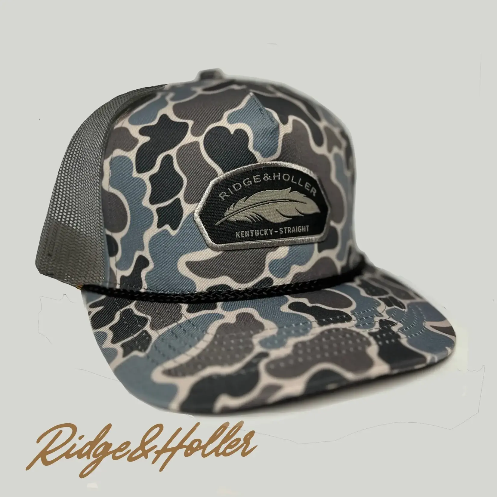 Ridge & Holler Ridge & Holler Shade Woven Patch Rope Snapback Hat