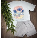 Simply Southern Simply Southern Youth Girls Bus Beach S/S TEE Shirt