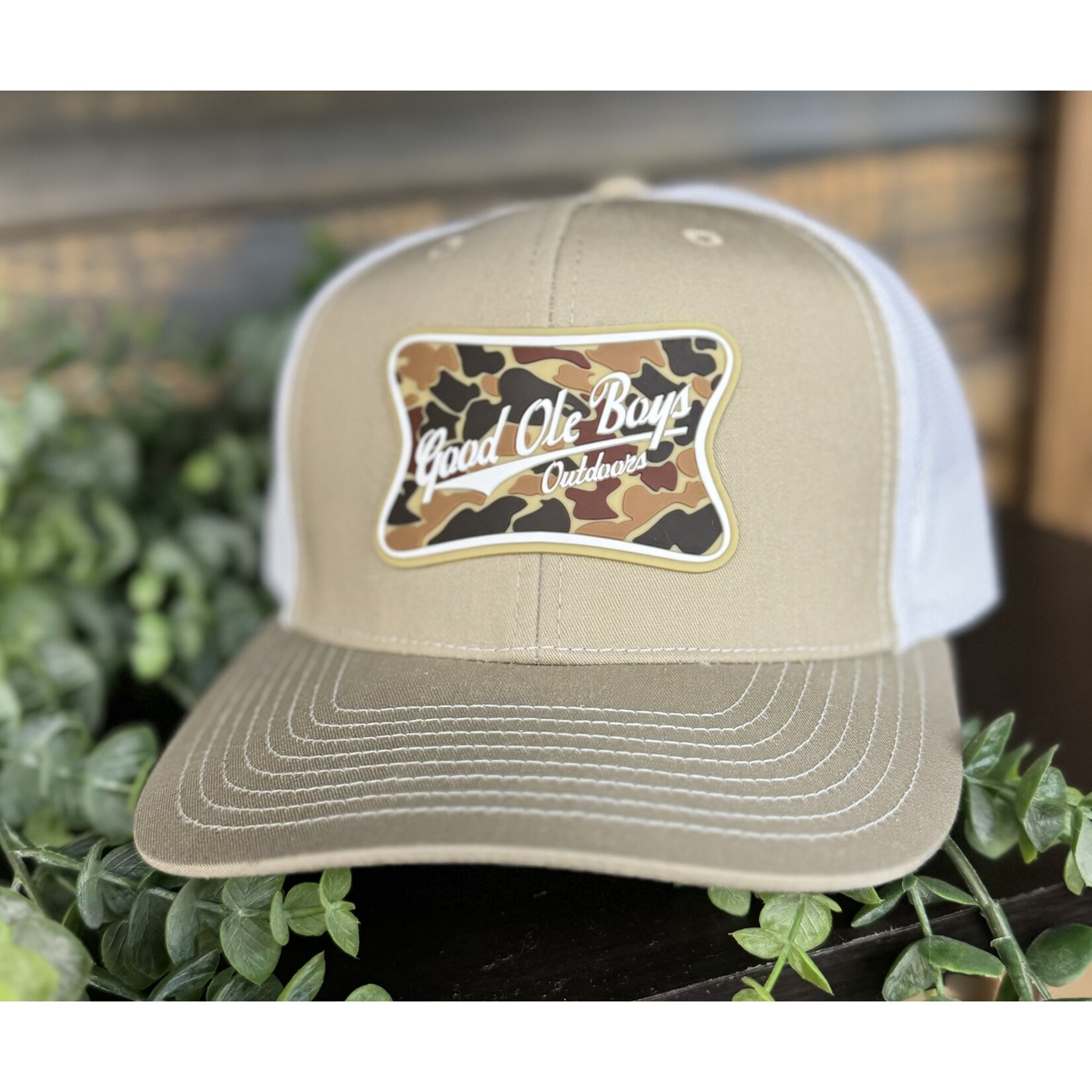 Good OLE Boys Outdoors Good OLE Boy Outdoors MHL Camo Patch Snapback Hat