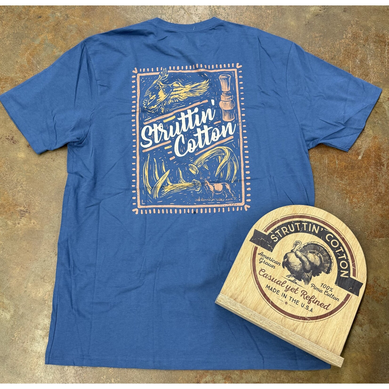 Struttin' Cotton Struttin' Cotton Stamp Collector S/S TEE Shirt