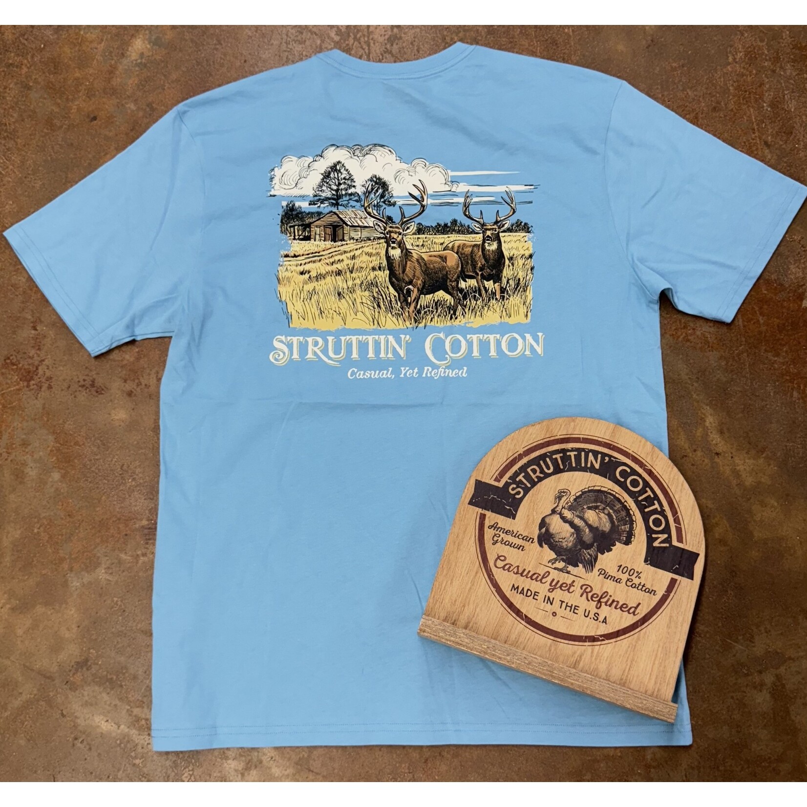 Struttin' Cotton Struttin' Cotton Double Vision S/S TEE Shirt