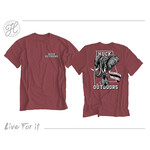 Huck Outdoors Huck Outdoors Rolling Limits-Bama Style S/S TEE Shirt