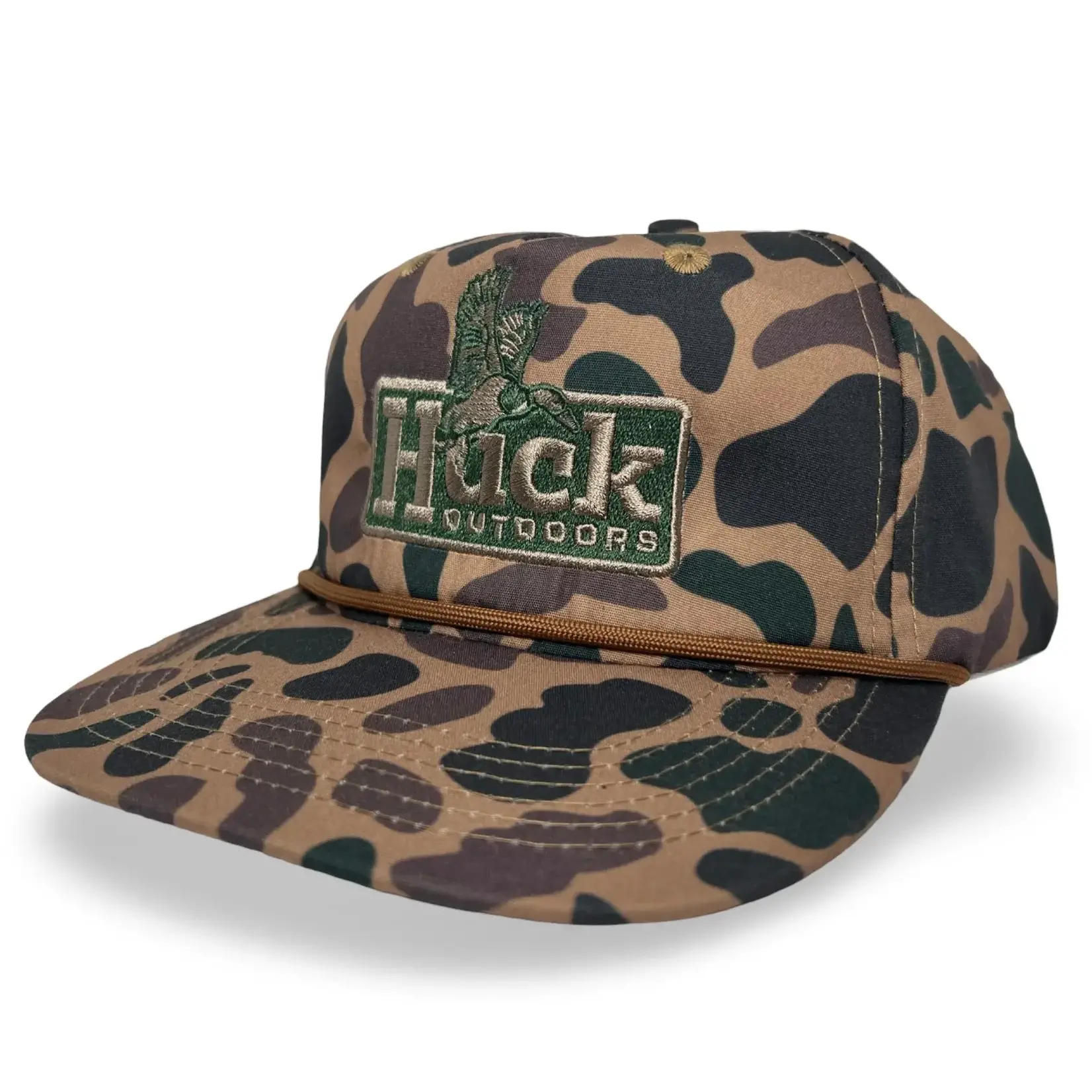 Huck Outdoors Huck Outdoors Delta Camo Duck Rope Snapback Hat