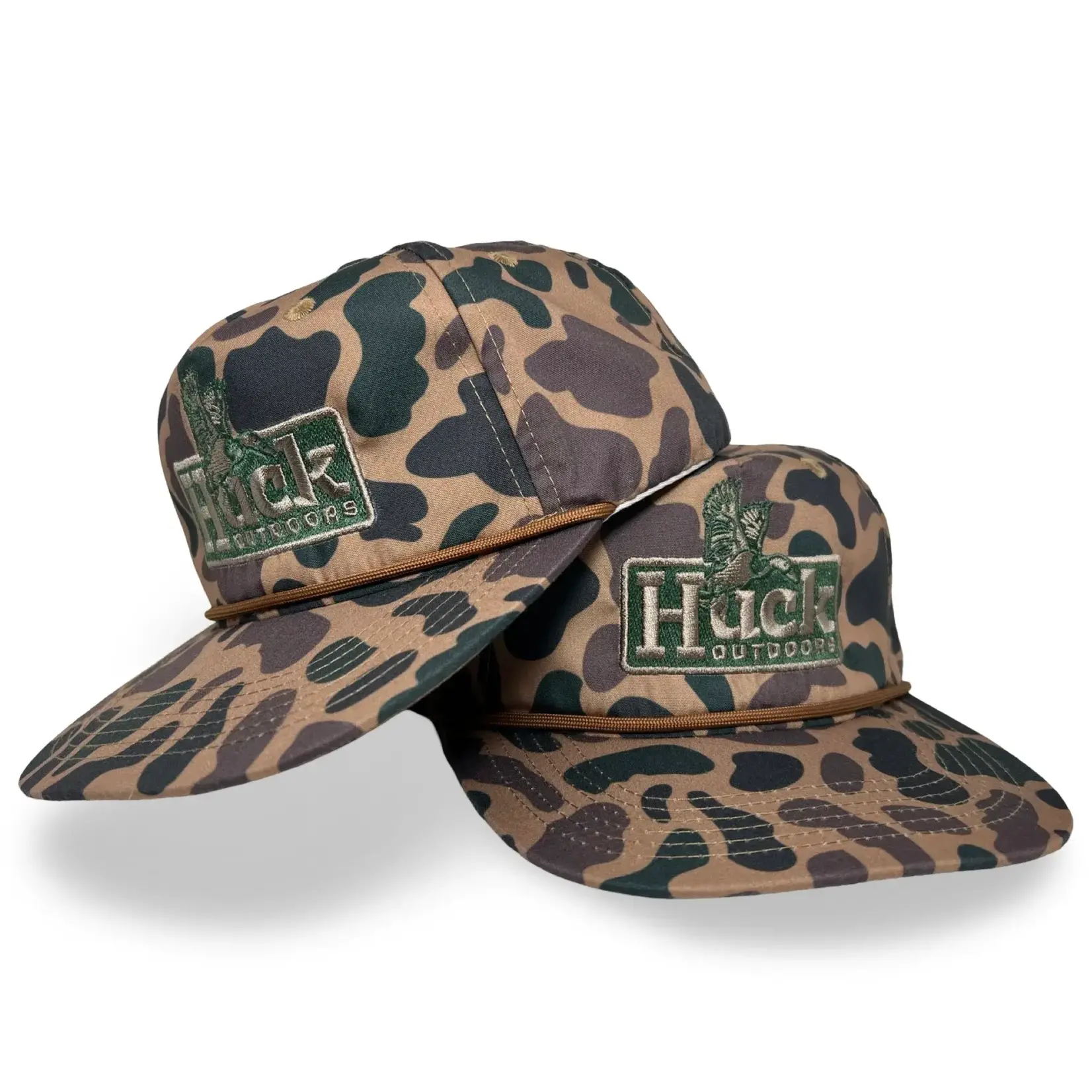 Huck Outdoors Huck Outdoors Delta Camo Duck Rope Snapback Hat