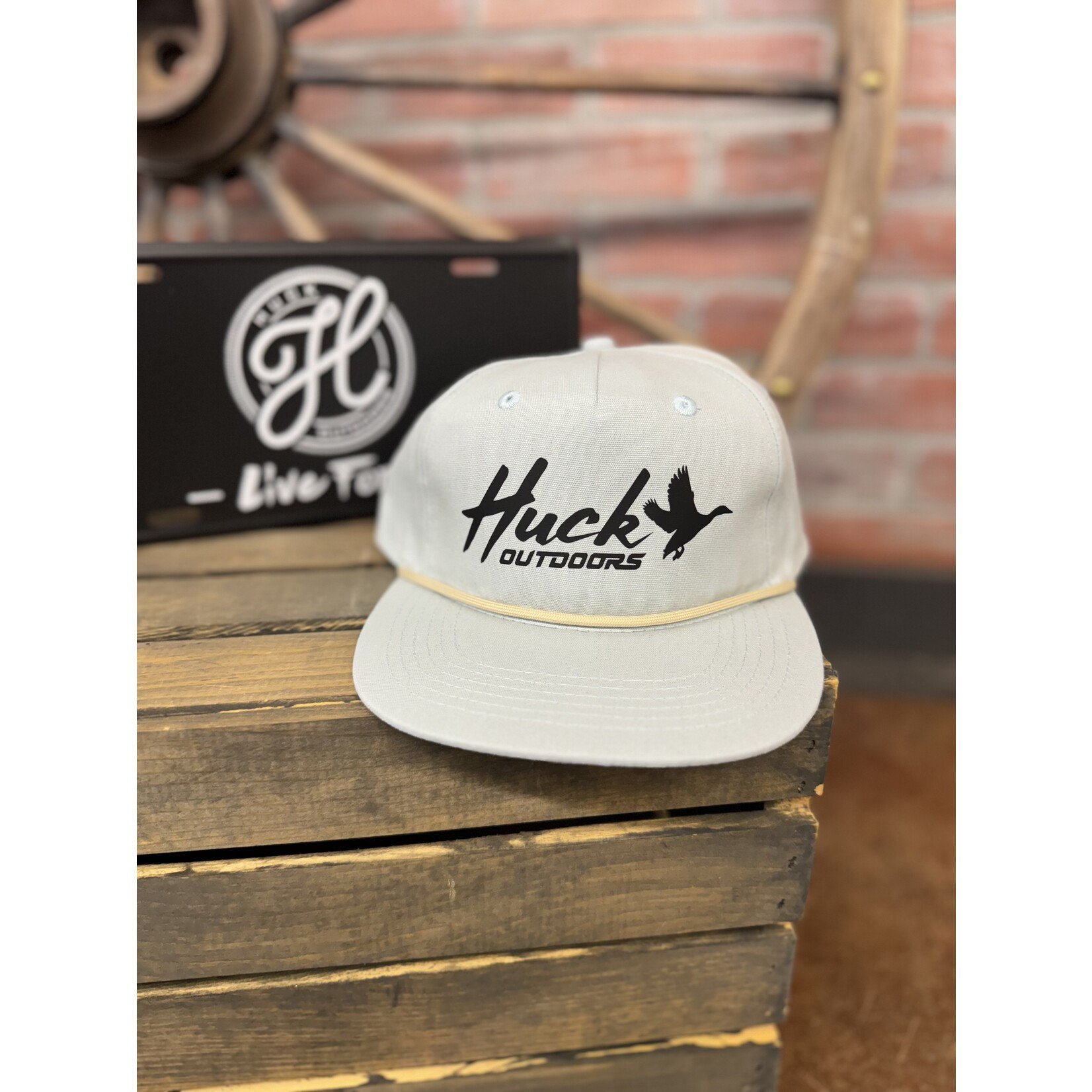 Huck Outdoors Huck Outdoors Huck-Swaggy Duck Rope Snapback Hat