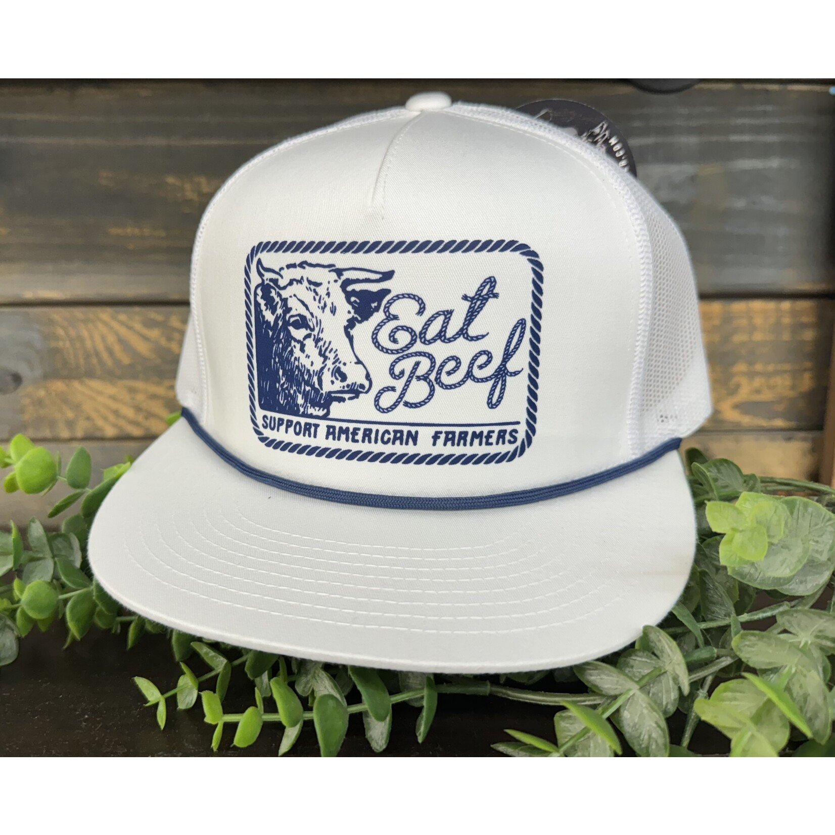 Ridge & Holler Ridge & Holler Eat Beef Rope Snapback Hat