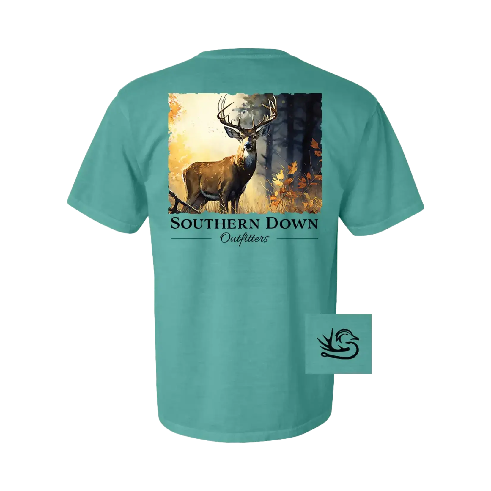 Southern Down Outfitters Southern Down Outfitters Fall Deer S/S TEE Shirt