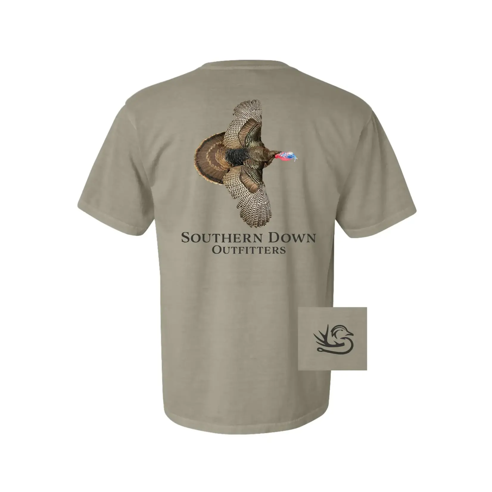 Southern Down Outfitters Southern Down Outfitters Flying Turkey S/S TEE Shirt