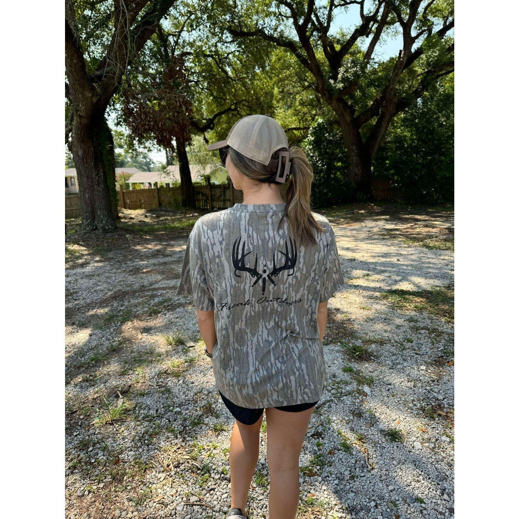 Freak Outdoors Freak Outdoors Front Logo BottomLand S/S TEE Shirt