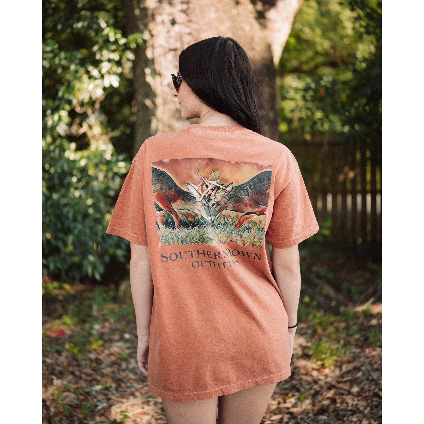 Southern Down Outfitters Southern Down Outfitters Bucks Fighting S/S TEE Shirt