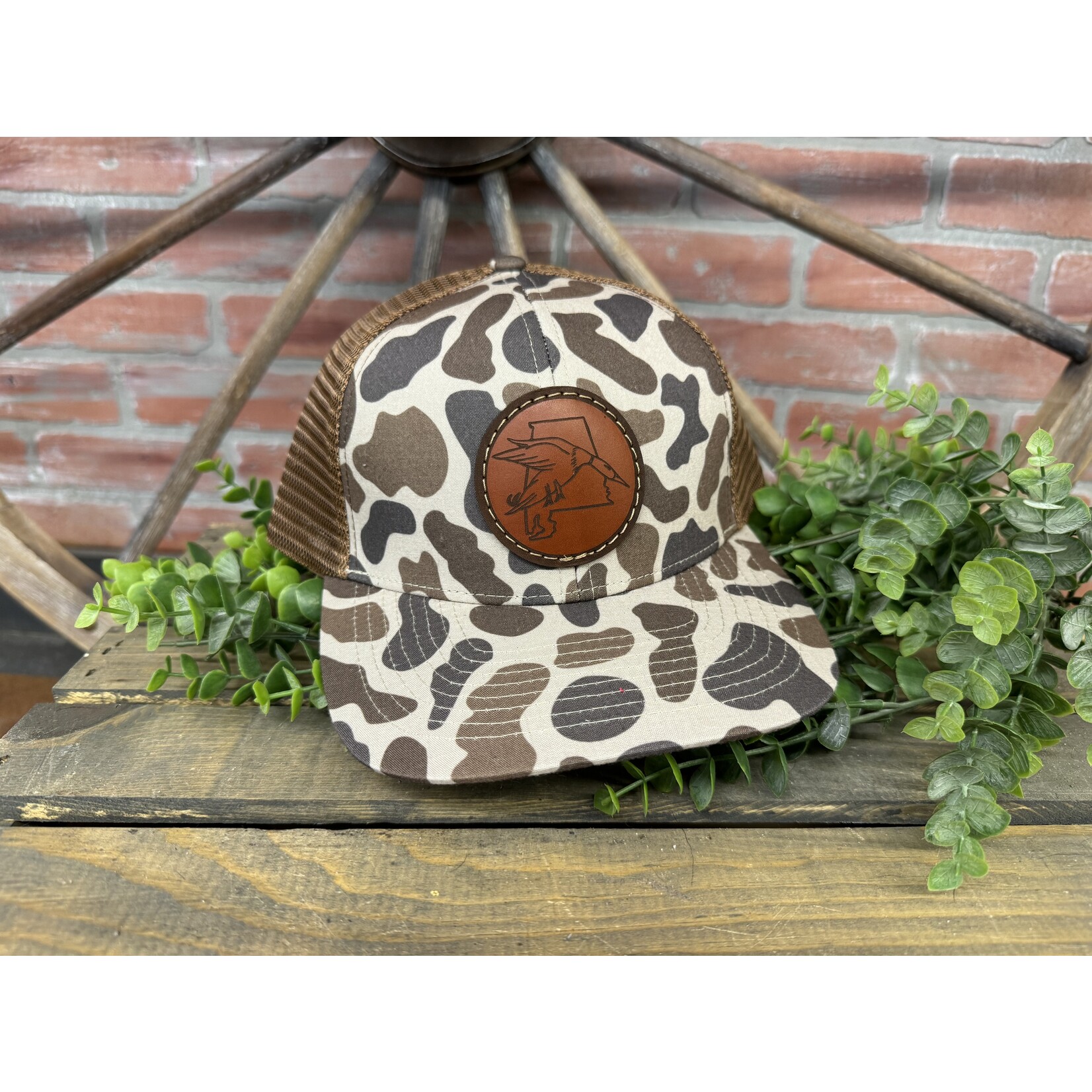 Easymoney Hunt Co. Easymoney Hunt Co Alabama State Camo Mesh Snapback Hat