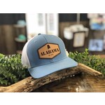 Southern Culture Southern Culture Alabama EST. 1819 Leather Patch Snapback Hat