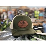 Southern Culture Southern Culture Ducks Migrating Dark Circle Leather Patch Snapback Hat