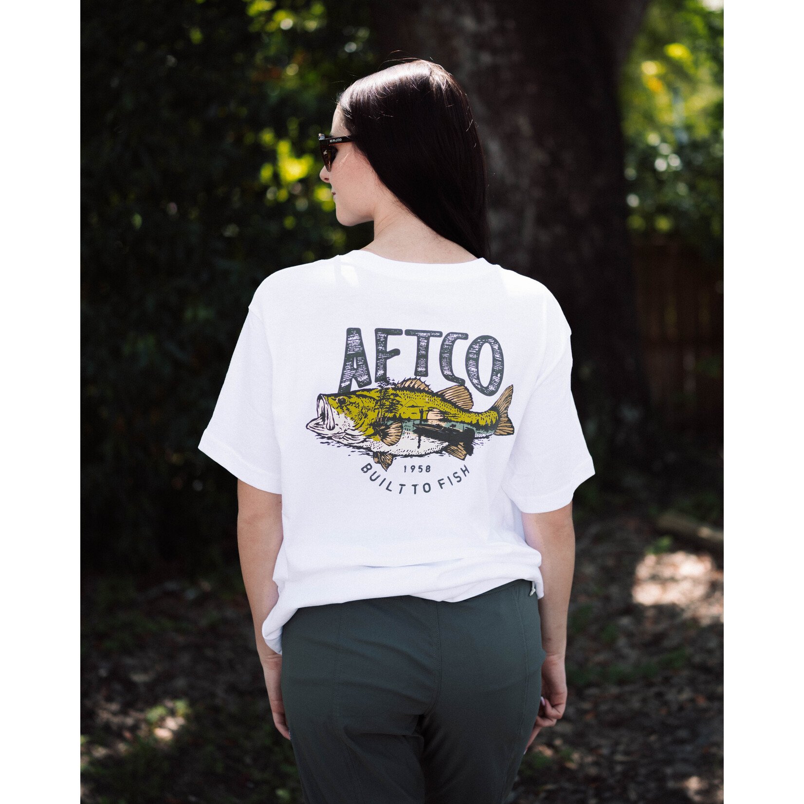 Aftco Aftco Men's Wild Catch S/S TEE Shirt