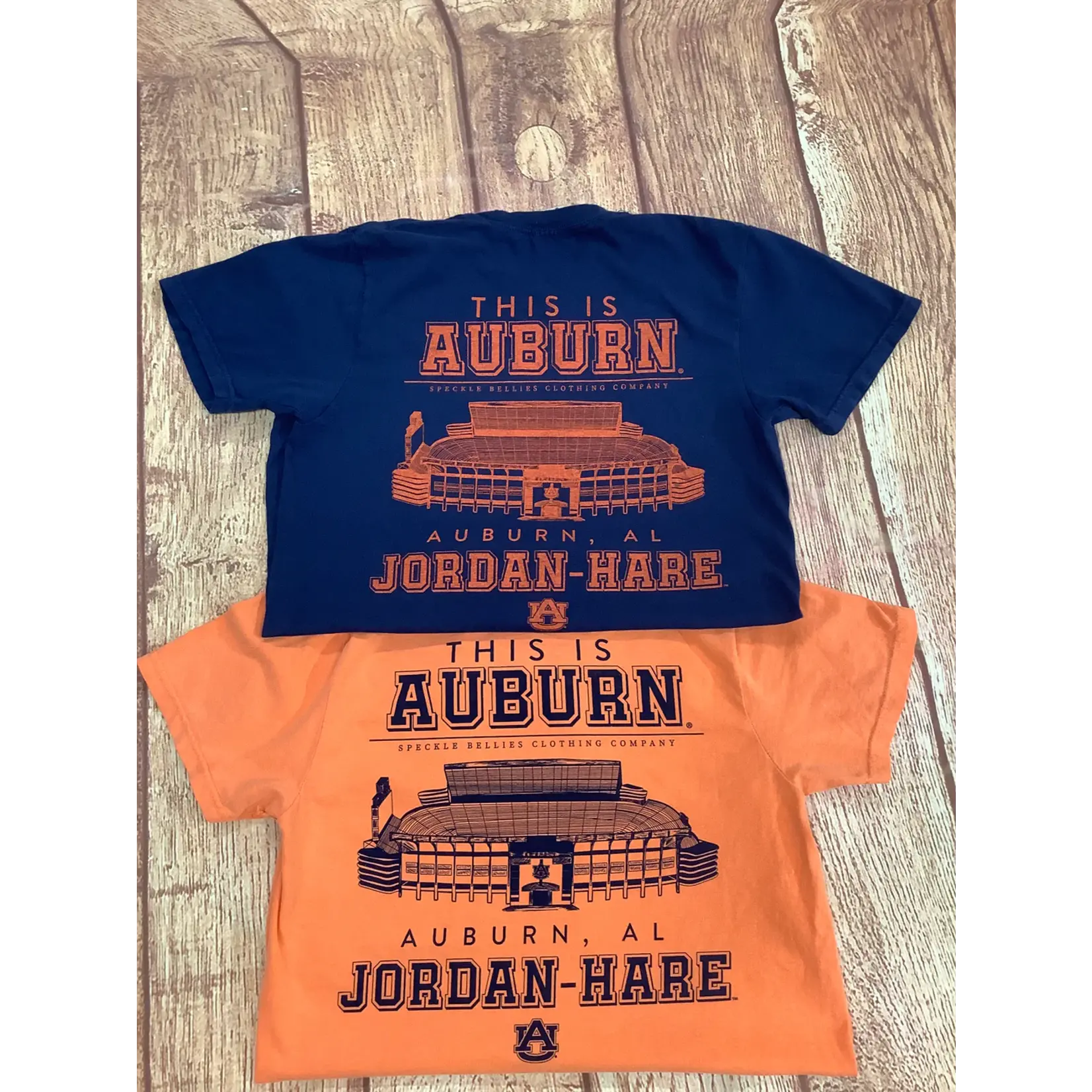 Speckle Bellies Speckle Bellies Auburn Football Stadium S/S TEE Shirt