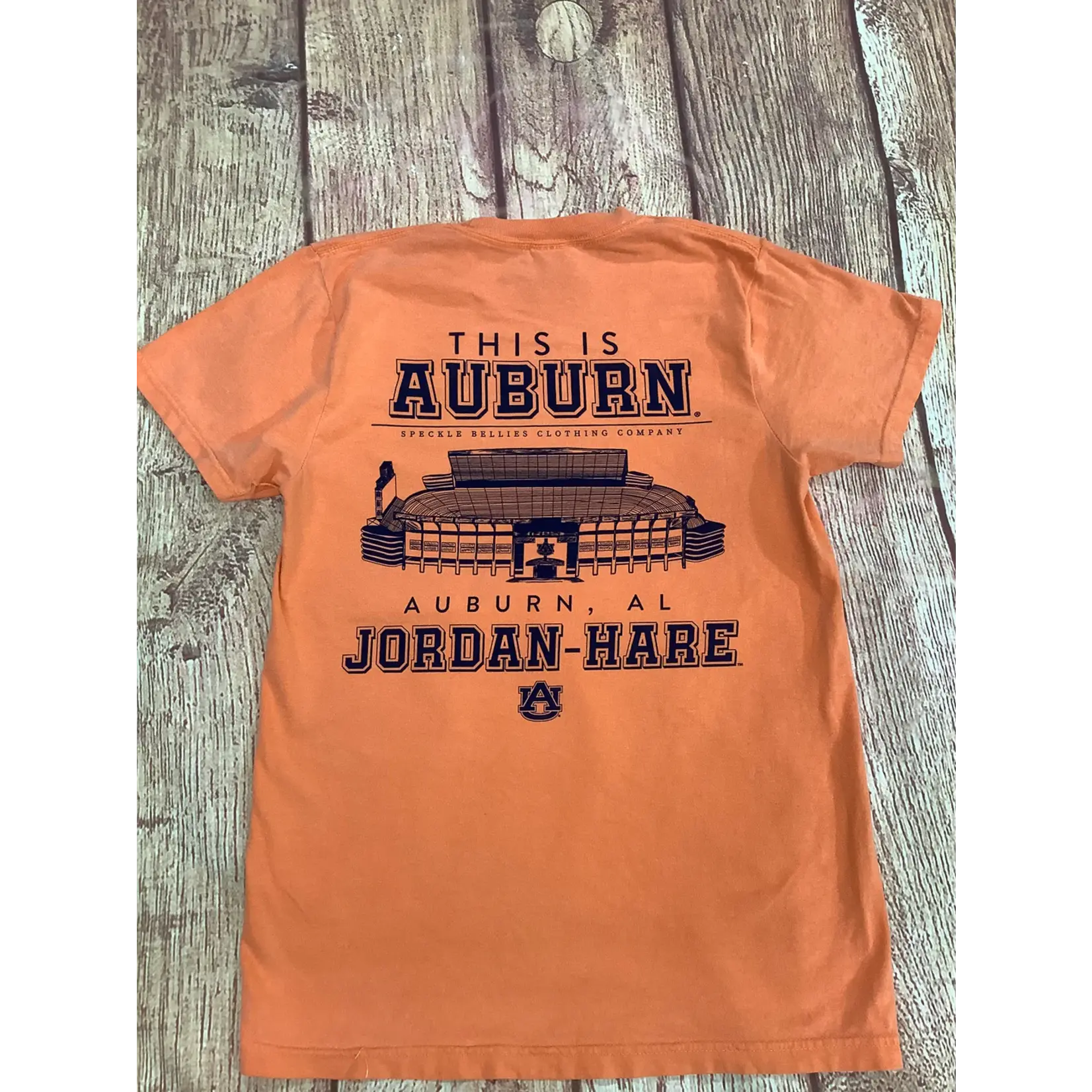 Speckle Bellies Speckle Bellies Auburn Football Stadium S/S TEE Shirt