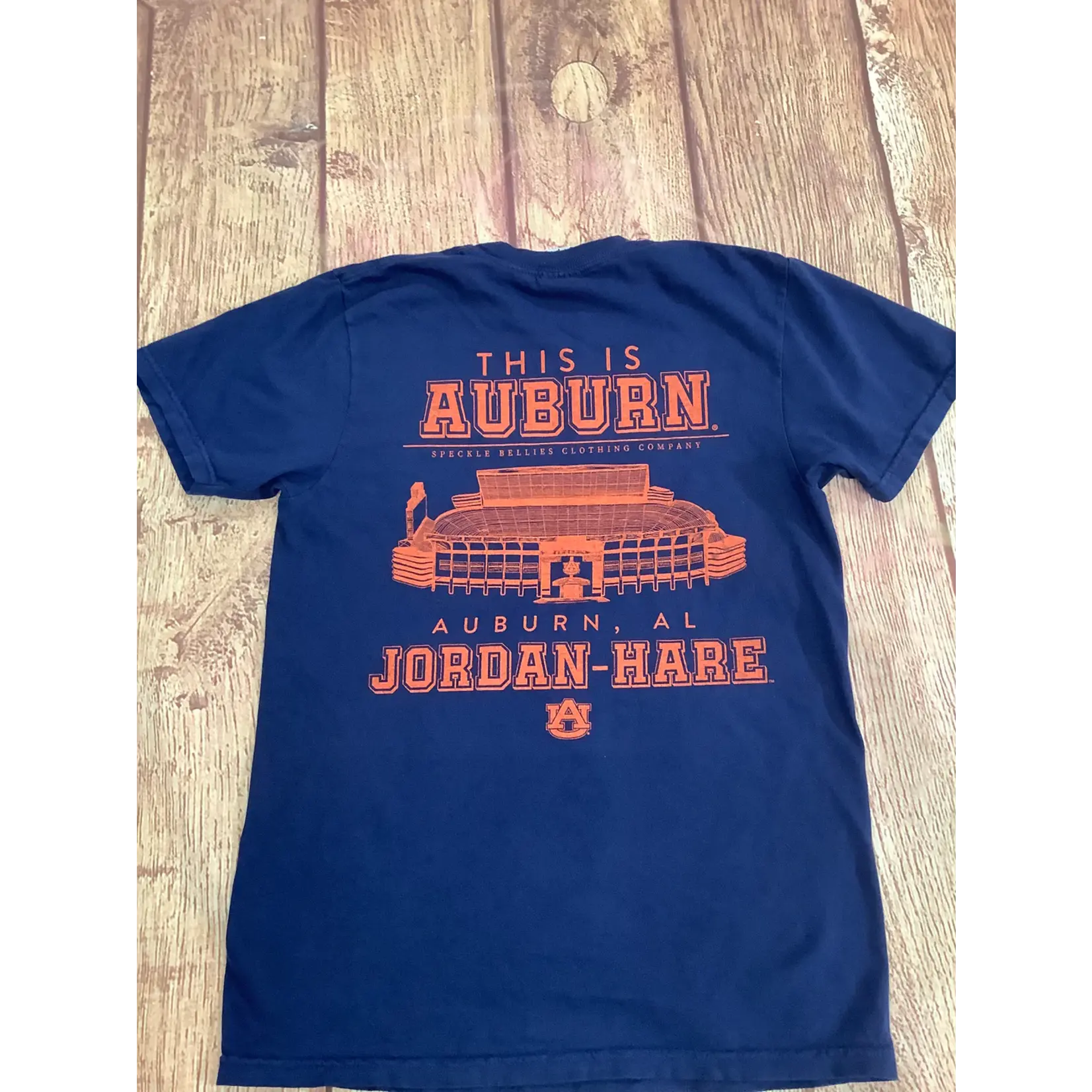 Speckle Bellies Speckle Bellies Auburn Football Stadium S/S TEE Shirt