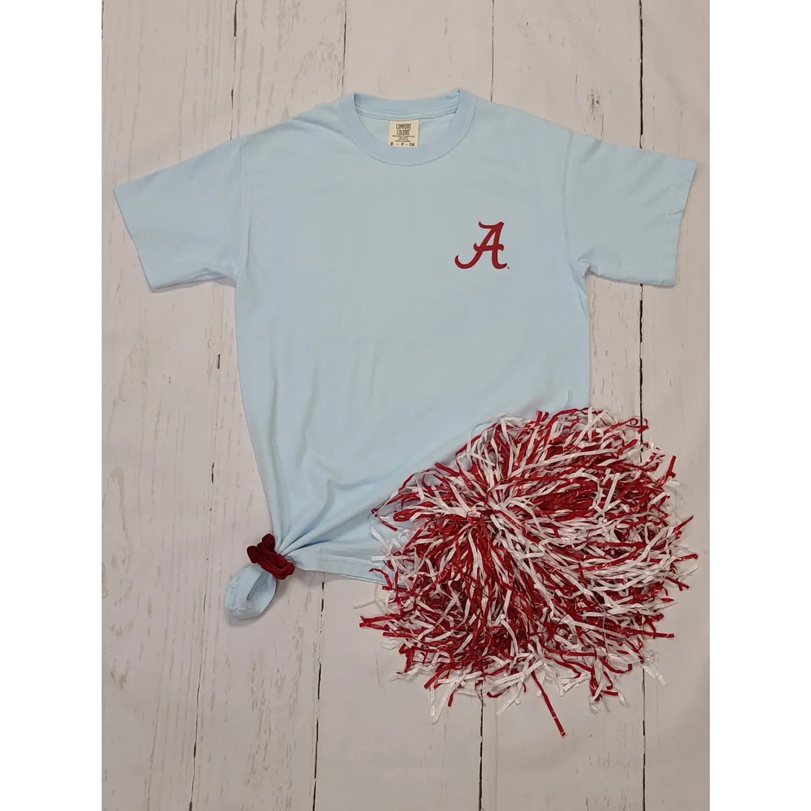 Speckle Bellies Speckle Bellies Women's AL Roll Tide Watercolor S/S TEE Shirt