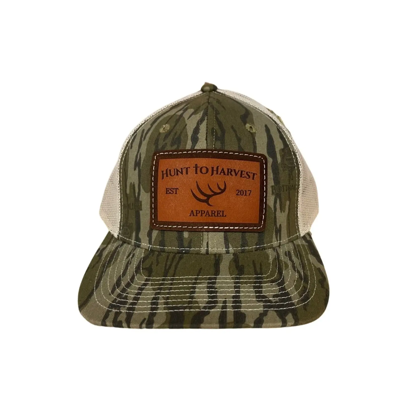 Hunt to Harvest Hunt to Harvest Leather Patch Snapback Hat