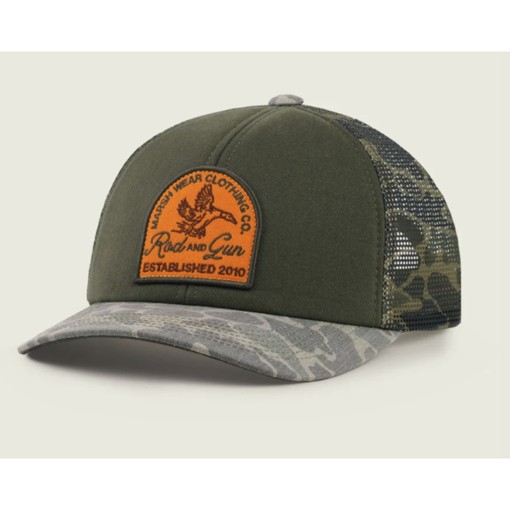 Marsh Wear Marsh Wear Apparel Men's In Flight Patch Trucker Snapback Hat