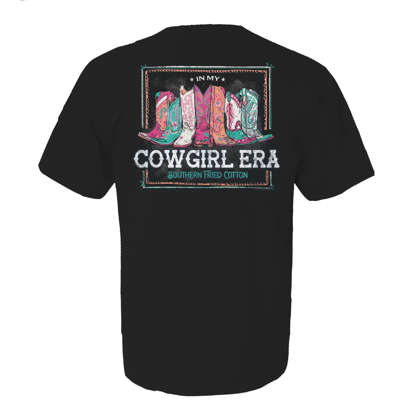 Southern Fried Cotton Southern Fried Cotton Women's Cowgirl ERA S/S TEE Shirt