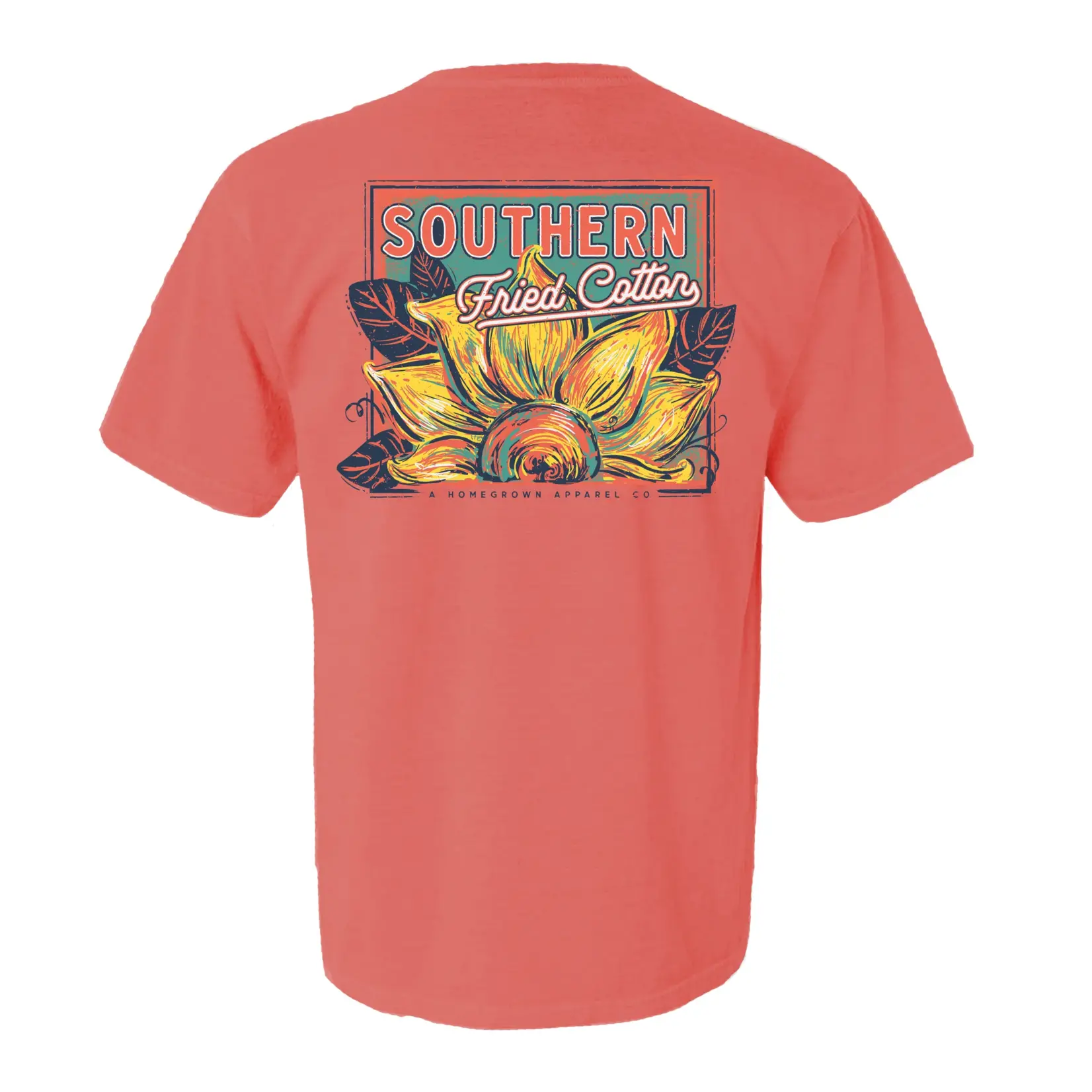 Southern Fried Cotton Southern Fried Cotton Women's Sunflower Fields Forever S/S TEE Shirt