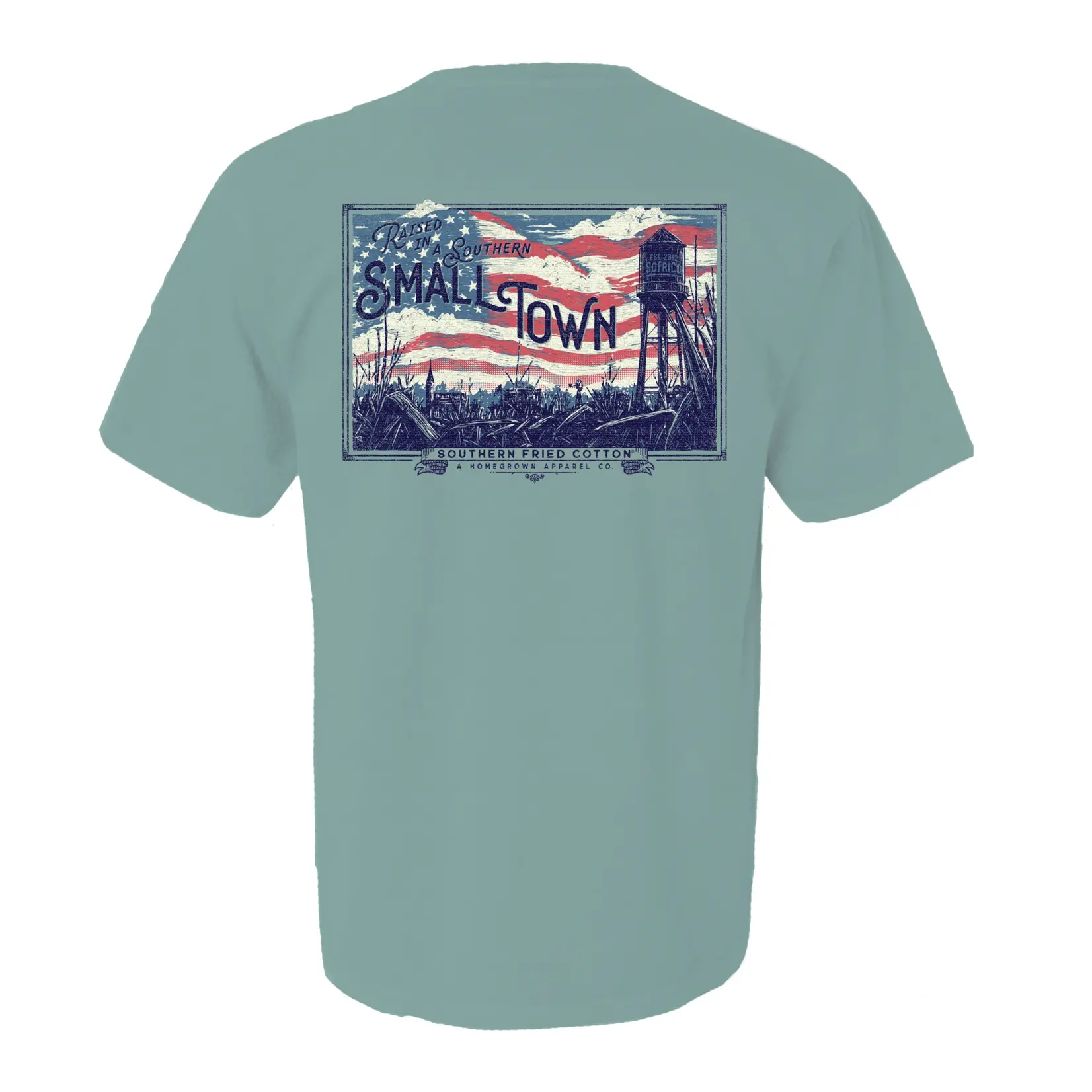 Southern Fried Cotton Southern Fried Cotton Small Town USA S/S TEE Shirt