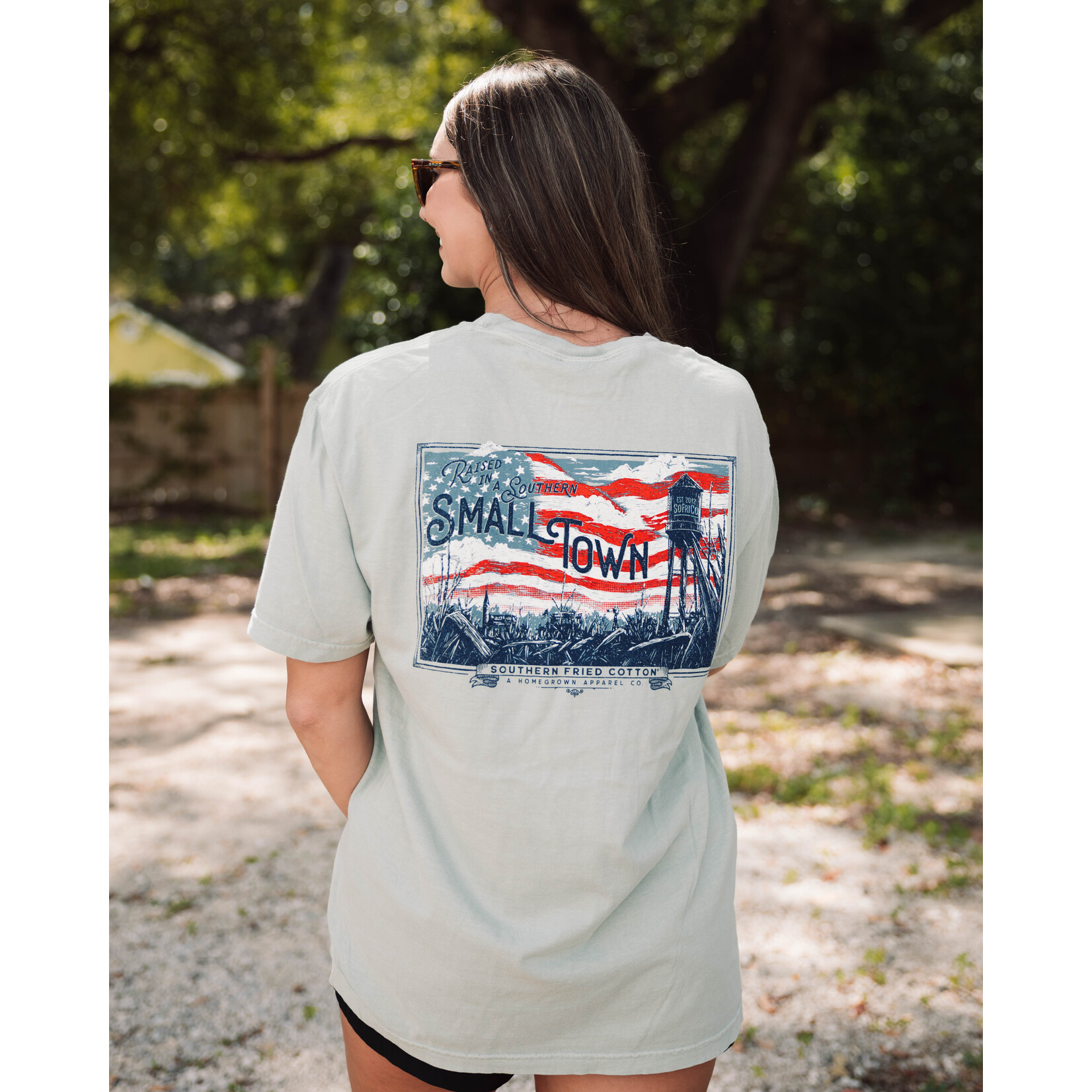 Southern Fried Cotton Southern Fried Cotton Small Town USA S/S TEE Shirt